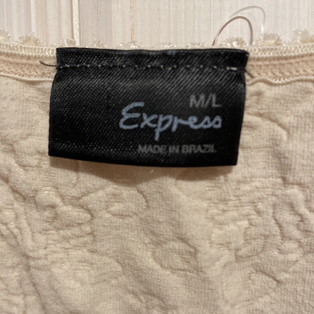 Express Lace Rhinestone Tank Top - Picture 8 of 9